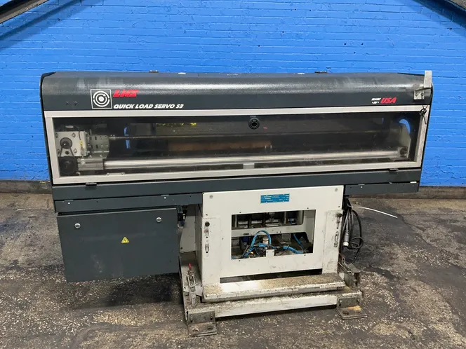 Lns 66” Automatic Bar Feeder - Q.l. Servo S3