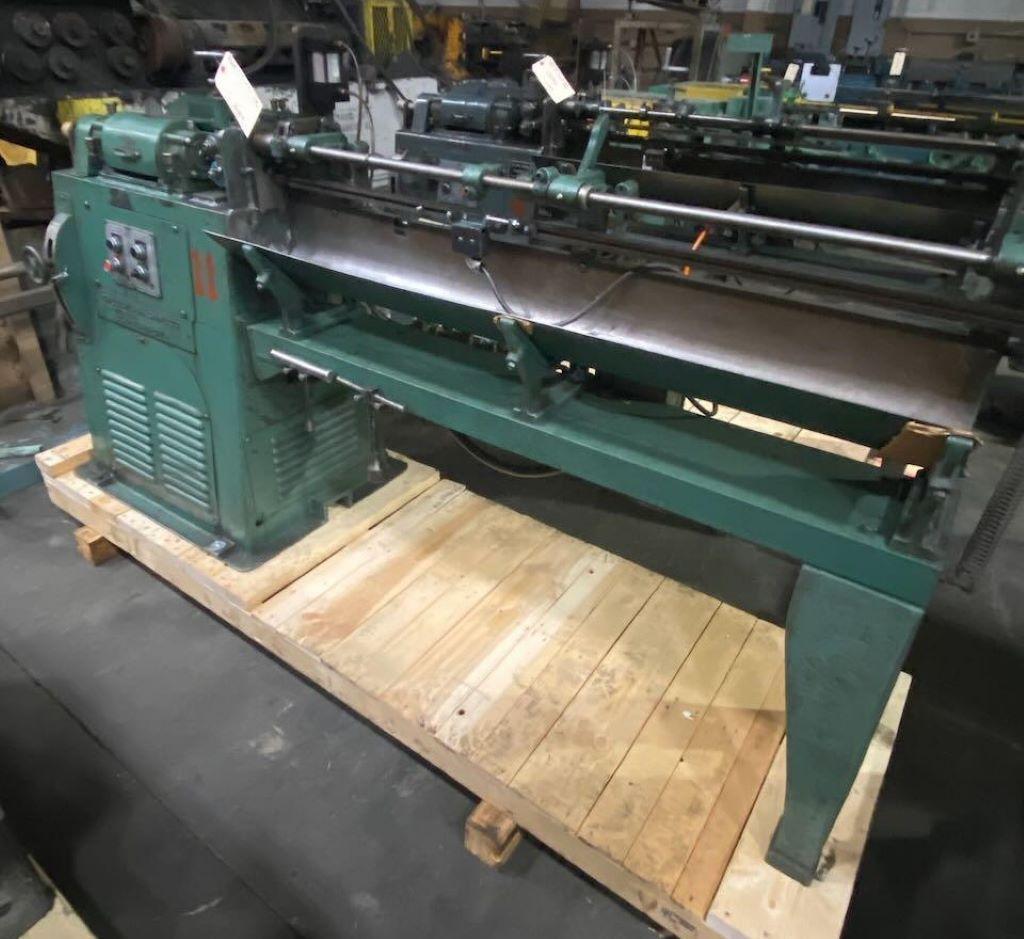 LEWIS model #0 WIRE STRAIGHTENING & CUTTING MACHINE