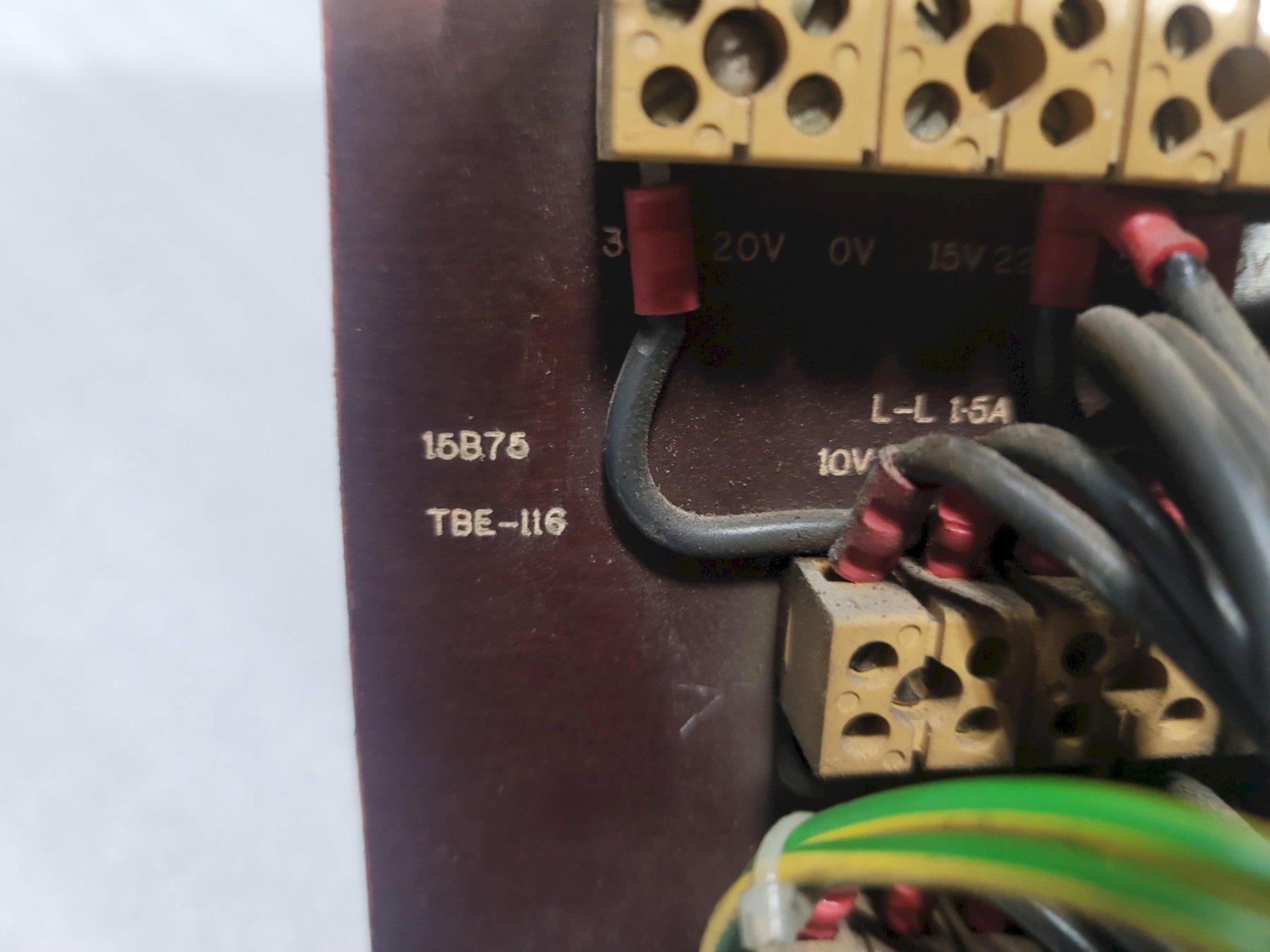 ROMARSH TRANSFORMER 15B75, Removed from an Agie Hole Popper EDM.