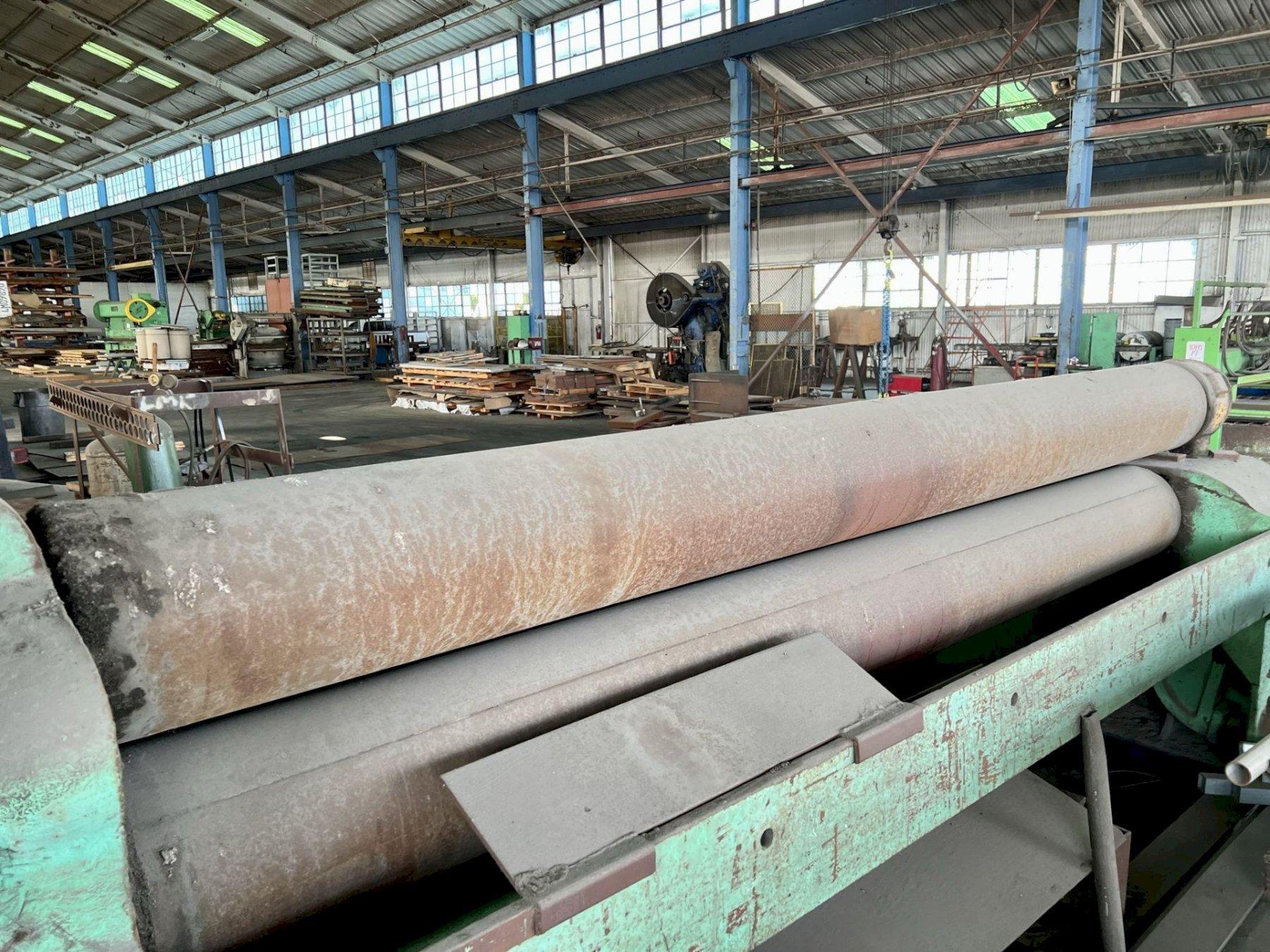 10' x 1" POPE MODEL PR-101000-4 MECHANICAL PLATE ROLL