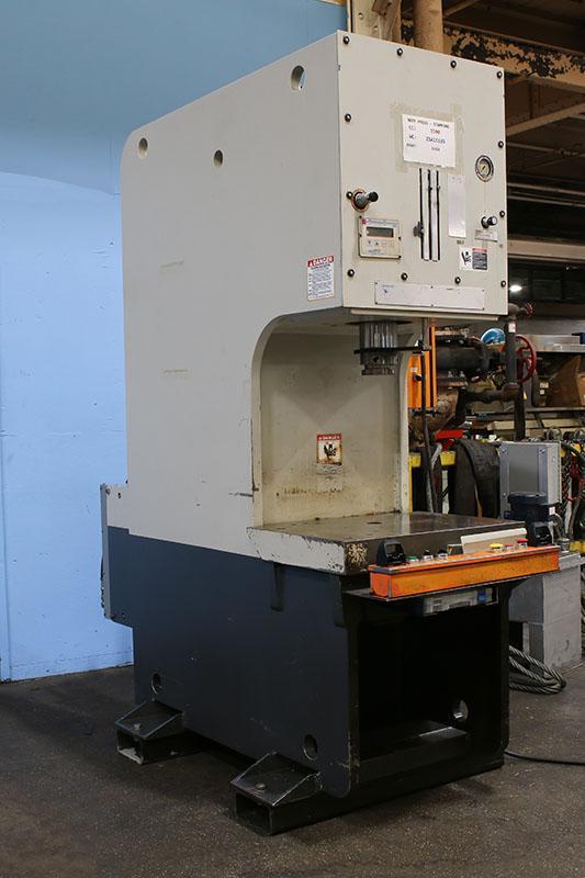 57.7 TON NEFF MODEL DF50-15M C-FRAME HYDRAULIC PRESS