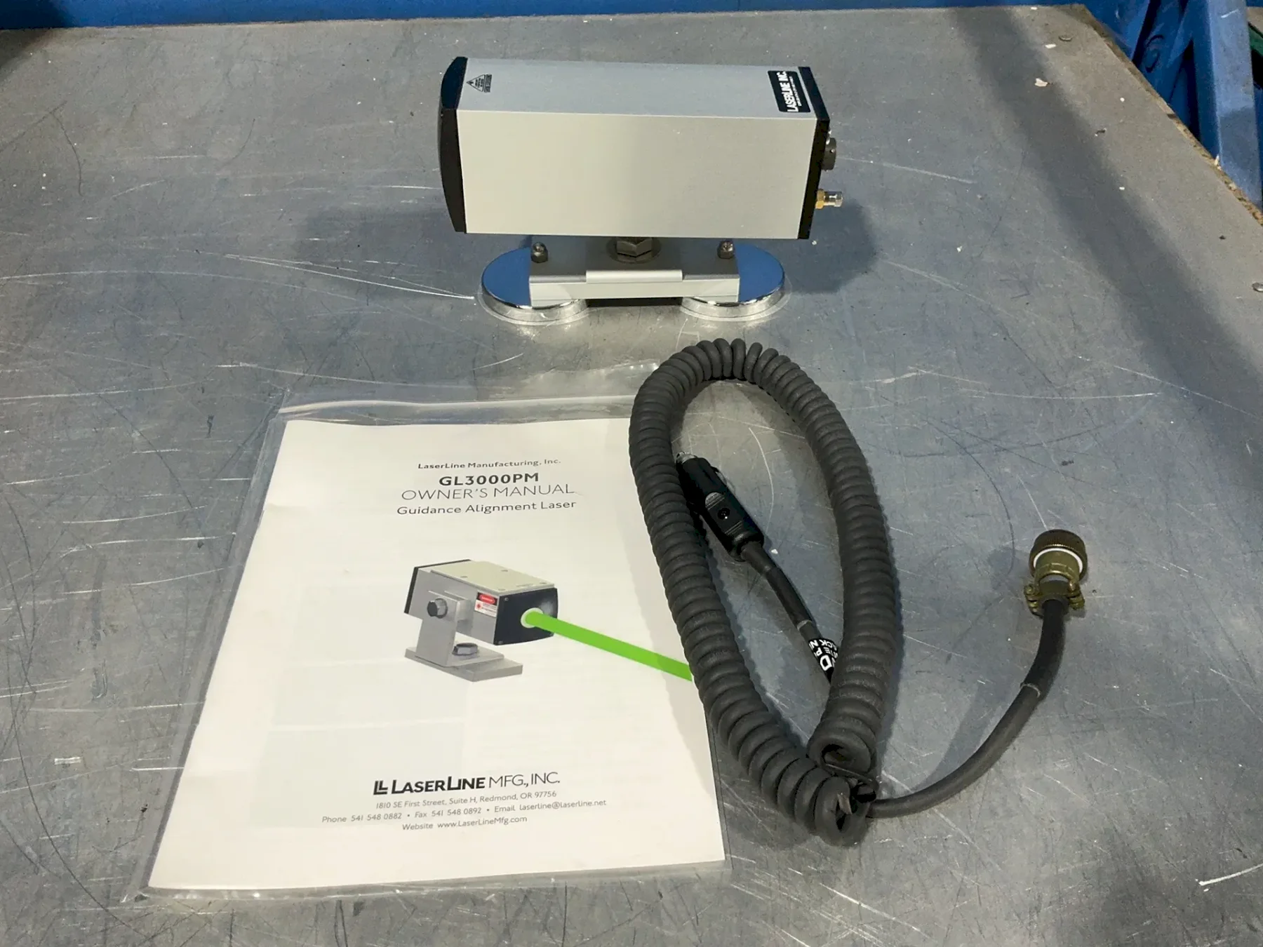 LASERLINE MANUFACTURING GUIDANCE ALIGNMENT GREEN LASER  -  GL3000PMB-RT