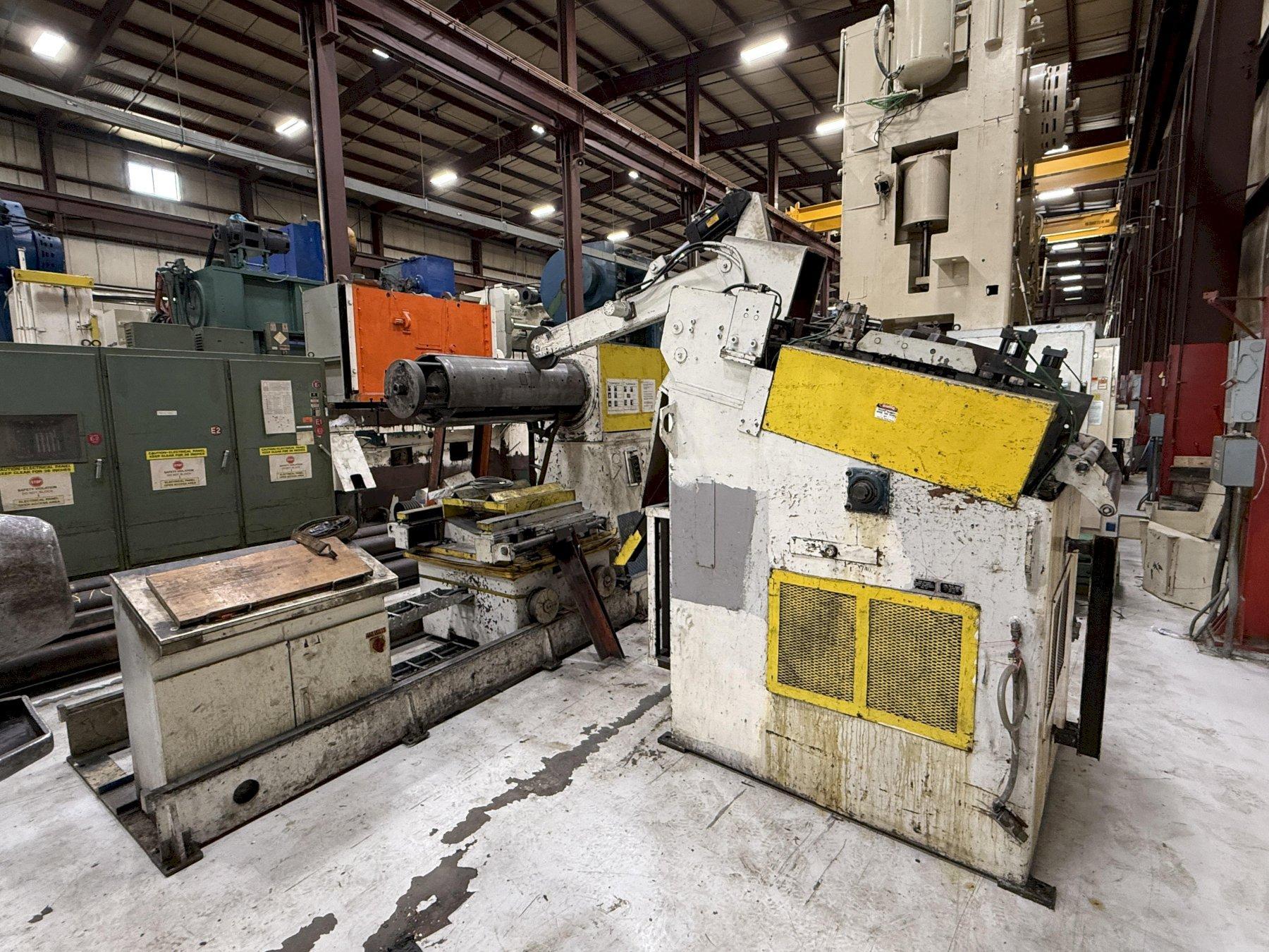 30,000 lbs. x 42" Perfecto Servo - Conventional Coil Feed Line For Metal Stamping