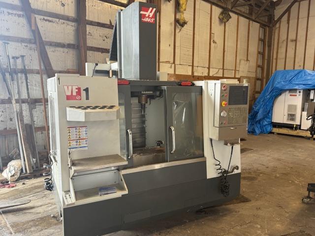 Haas VF-1 VMC, 2012 – 8k Spindle, 20 Tool ATC