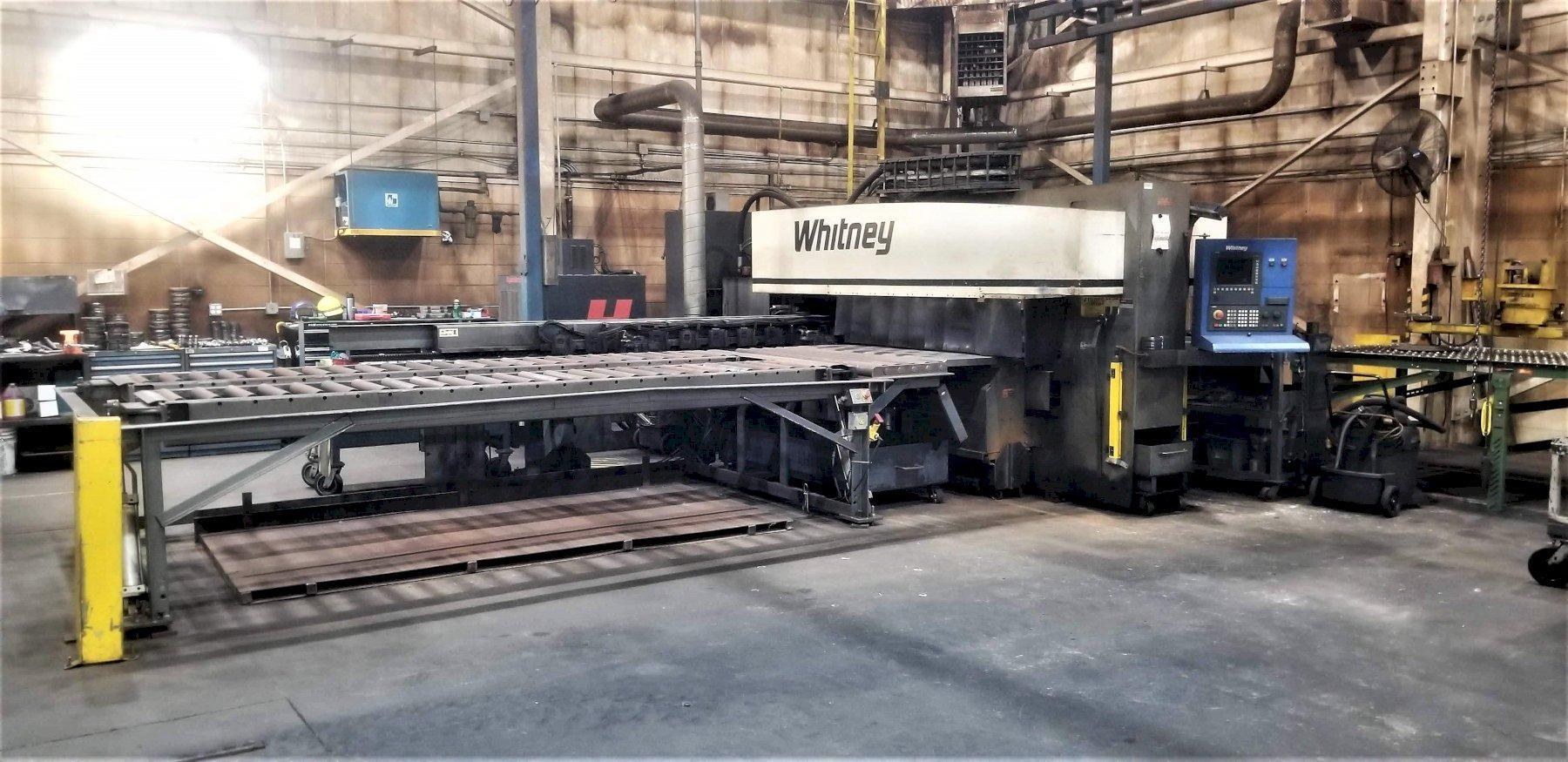 WHITNEY 3400XP CNC PUNCH/PLASMA, 2007, SIEMENS 840DI, HYPERTHERM HPR 260 PLASMA