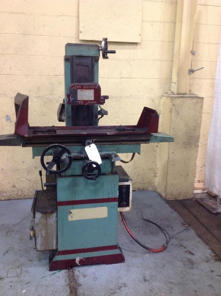 6' X 18' MIGHTY USA HORIZONTAL SURFACE GRINDER: STOCK 65504