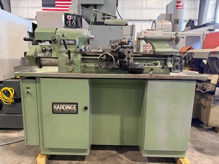HARDINGE HLV-H-EM SUPER PRECISION TOOL ROOM LATHE INCH/METRIC