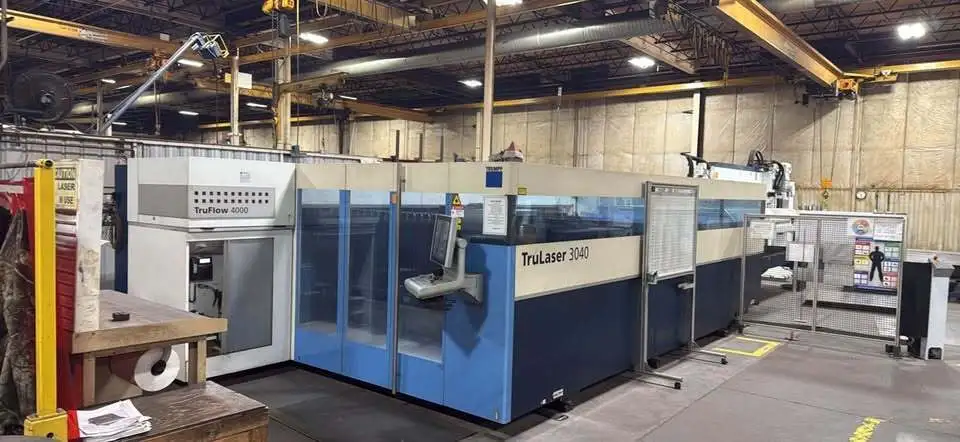 TRUMPF TRULASER 3040 CO2 LASER WITH LIFTMASTER