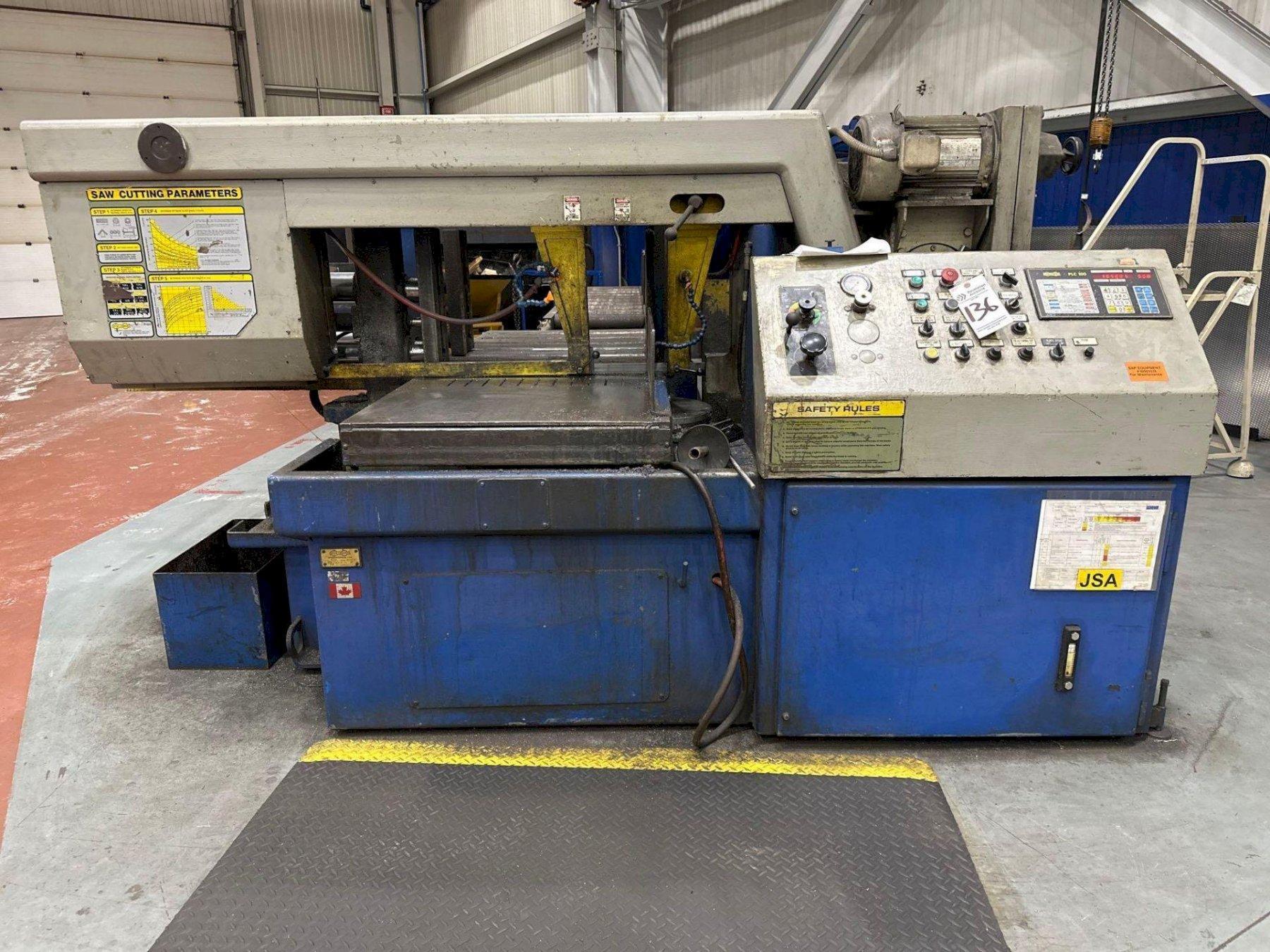 16" X 25" HYD-MECH M-16A AUTOMATIC HORIZONTAL PIVOT STYLE BAND SAW