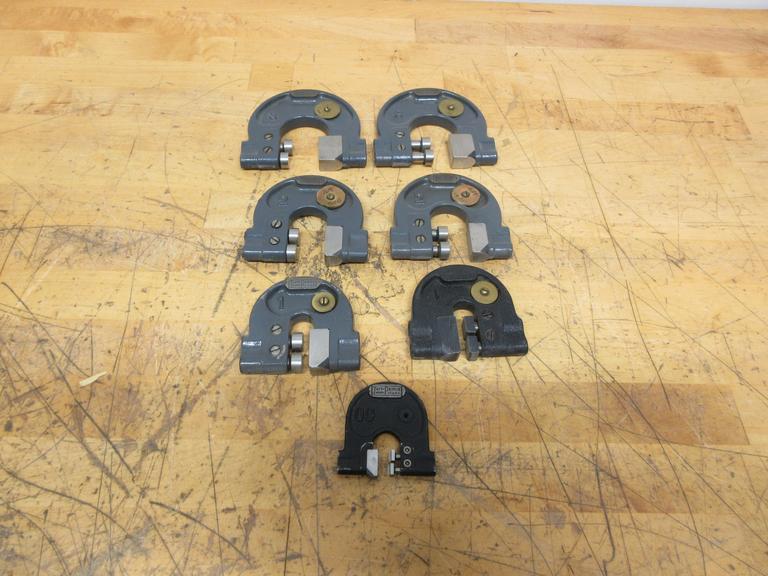 Taft-Peirce Snap Gages (7pcs), (1) #0, (2) #1's, (2) #2's, (2) #3's- Auction Item