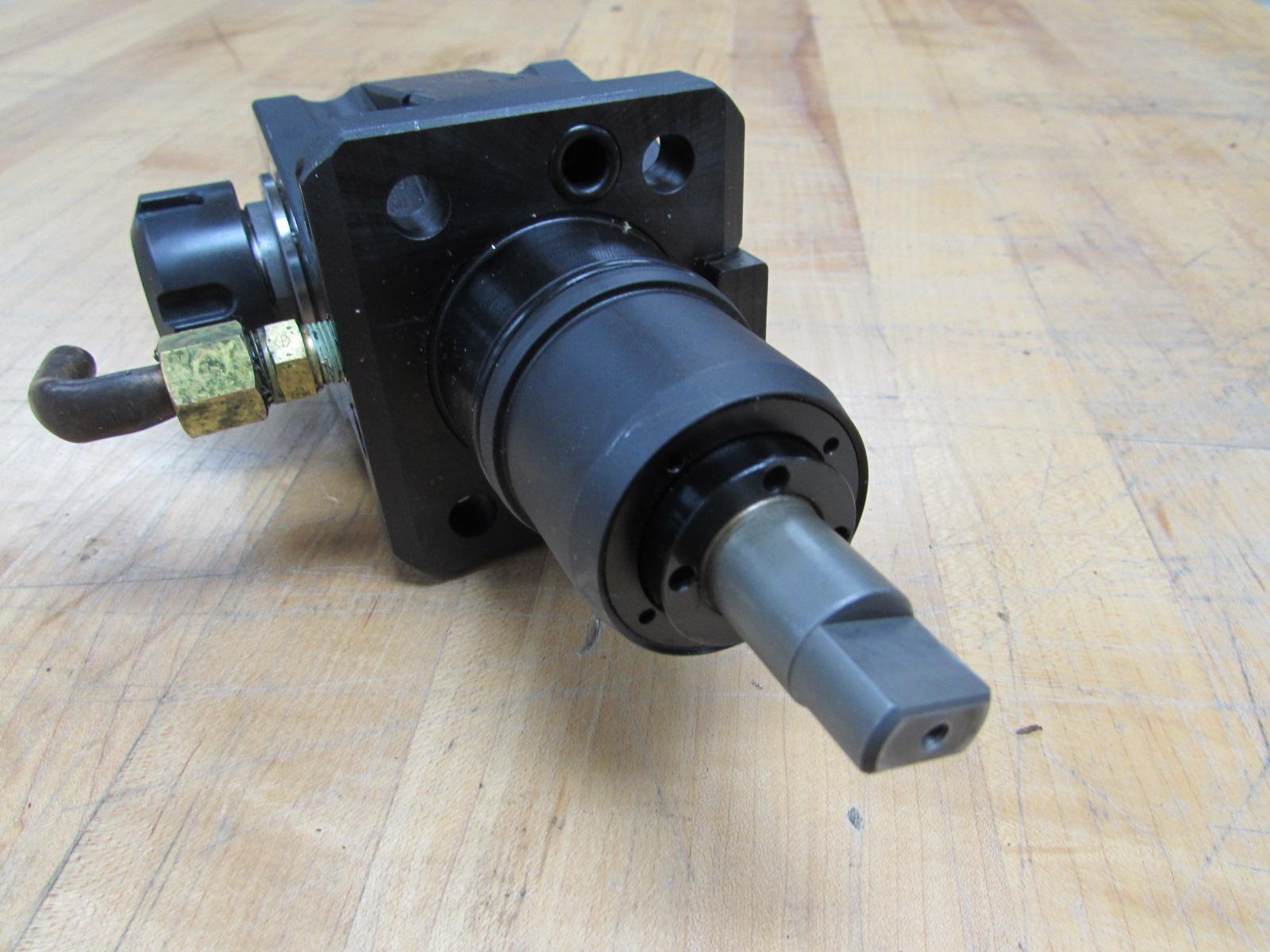 Heimatec H-030-45-099 ER25 Collet 90-Degree Live Milling Head - Like New, Dealer Demo
