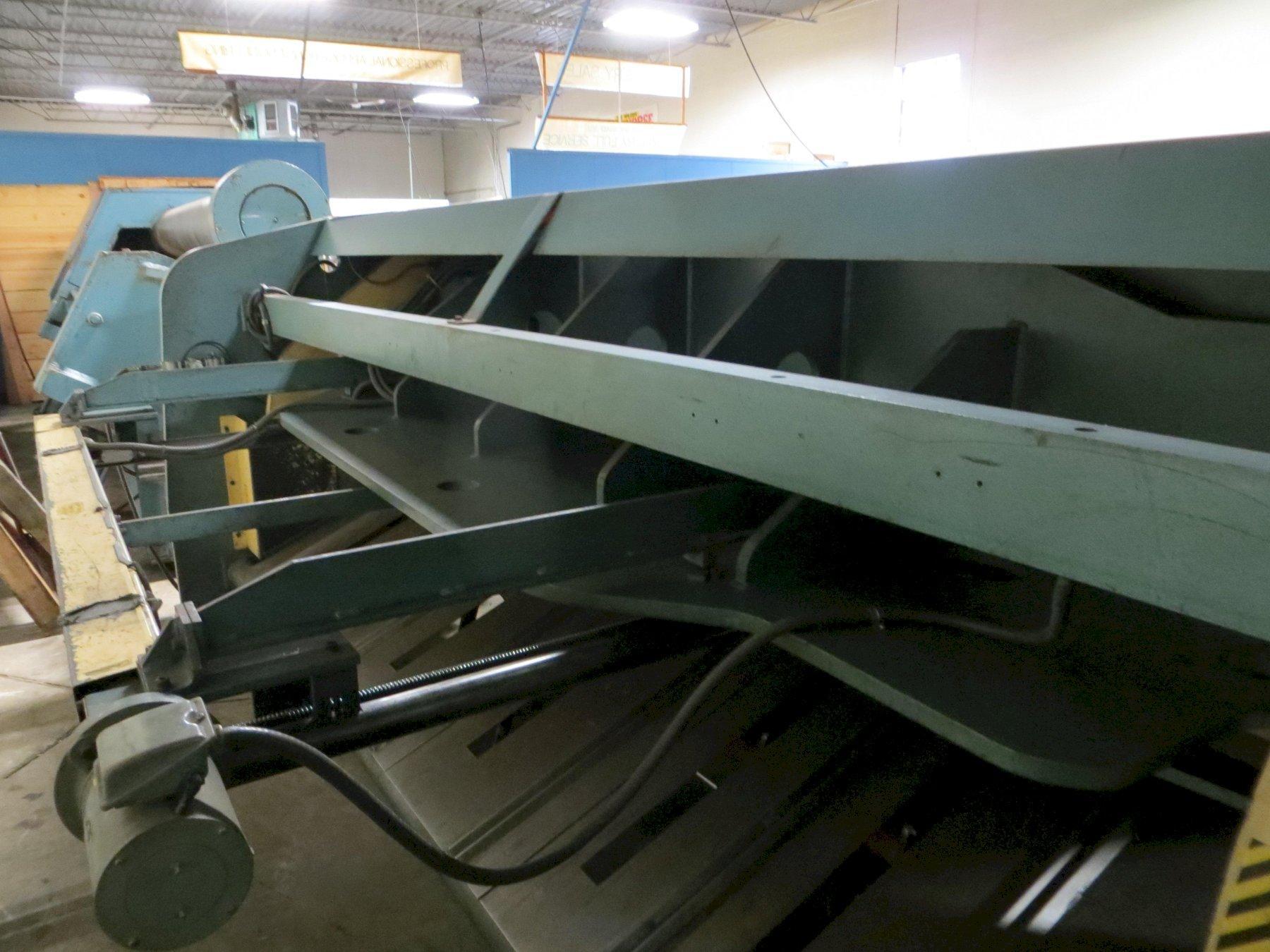 3/16" x 10 ft. Amada Mechanical Power Shear Model M-3045