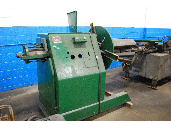 American Steel Line Motorized Coil Reel Uncoiler 6,000 Lbs.