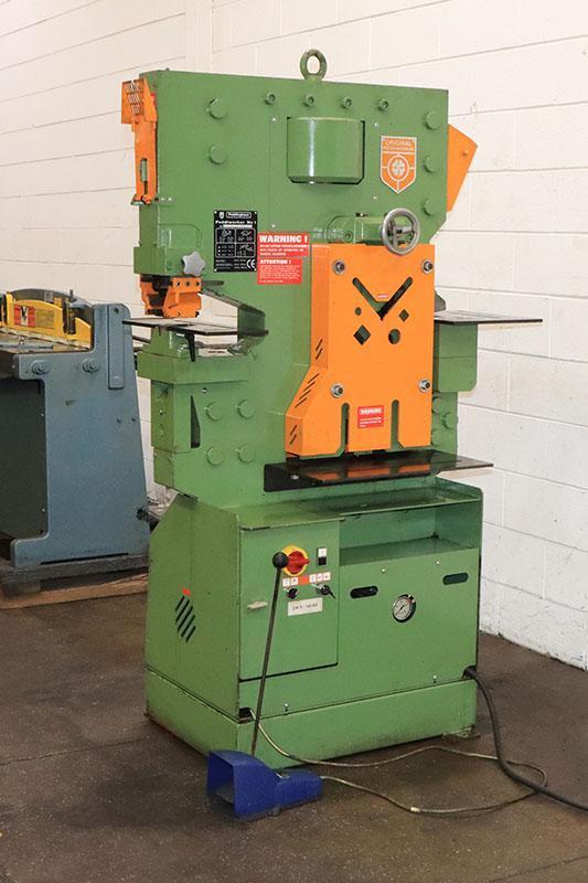 100 TON PEDDINGHAUS HYDRAULIC IRONWORKER, MODEL: PEDDIWORKER 1