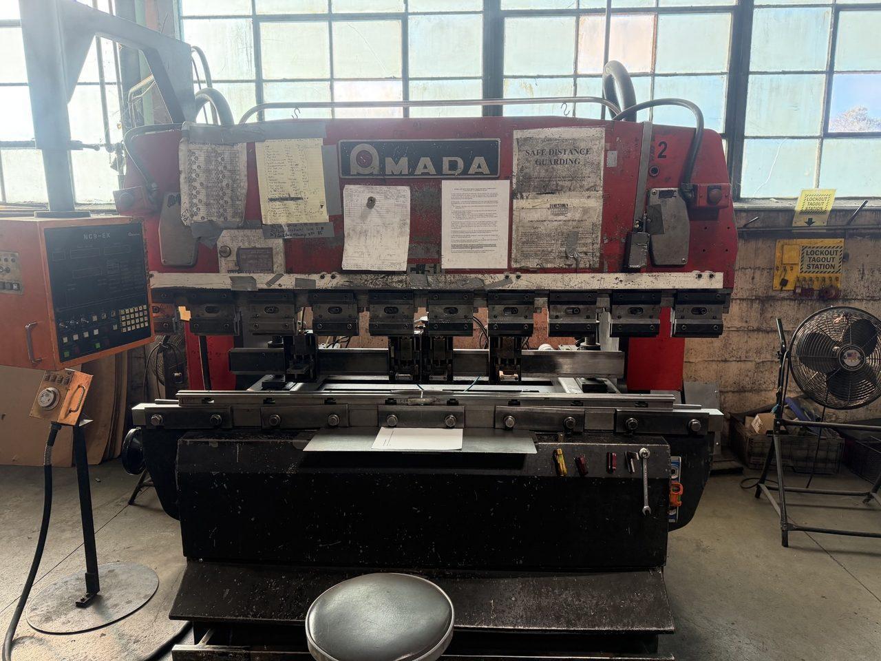 50 Ton x 78.8 Amada RG-50  Hydraulic CNC Press Brake, 1997