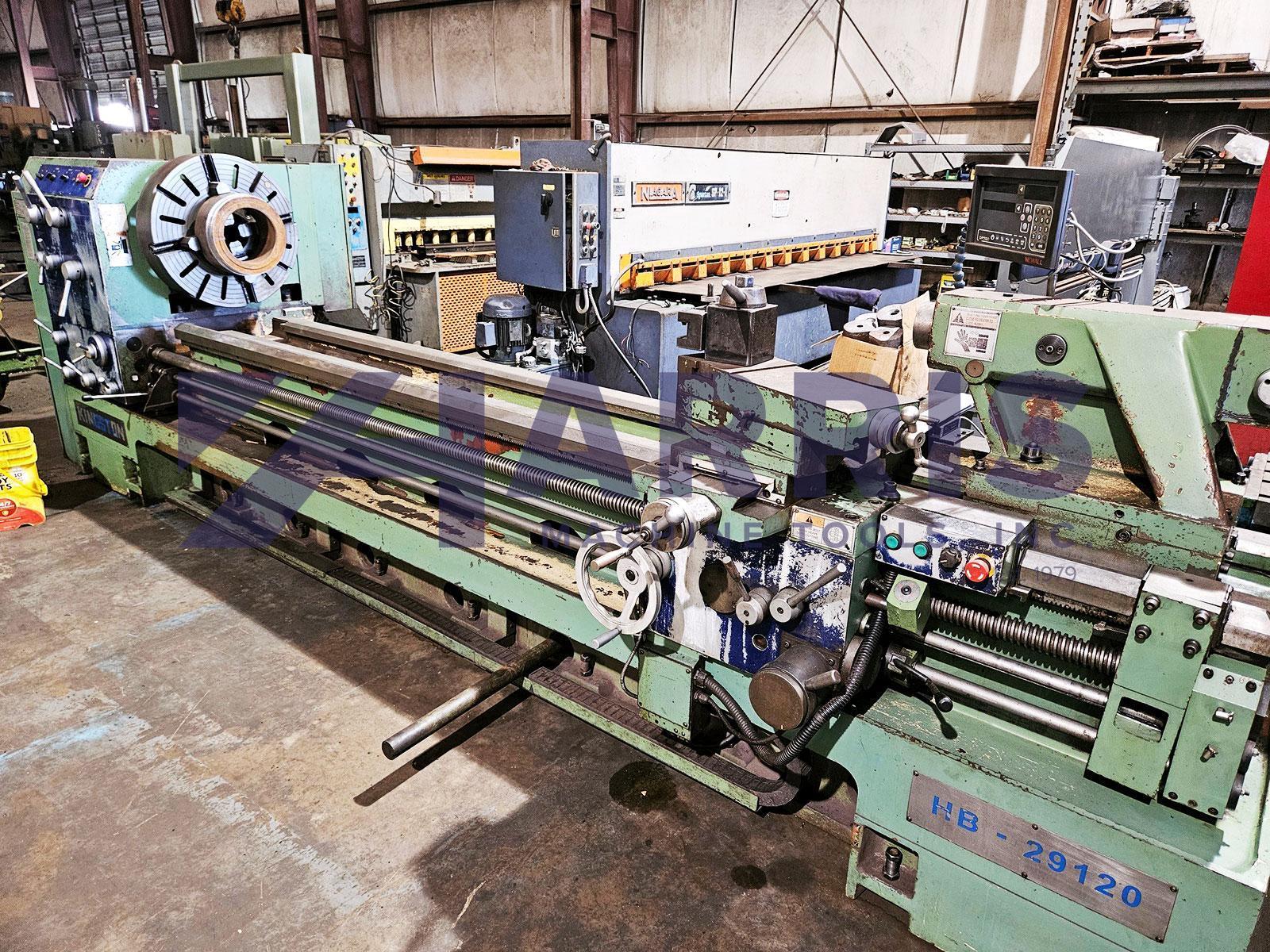Used, Kingston 29" x 120" Engine Lathe with 6" Hole