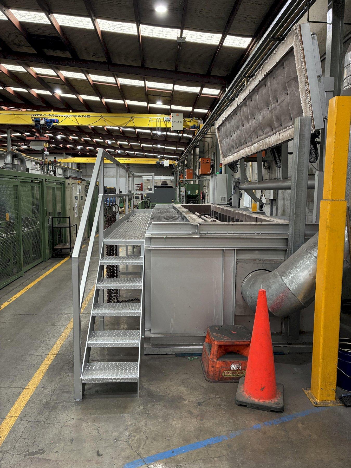 FURNACE ENGINEERING GAS BRASS BAR BATCH ANNEALING OVEN
