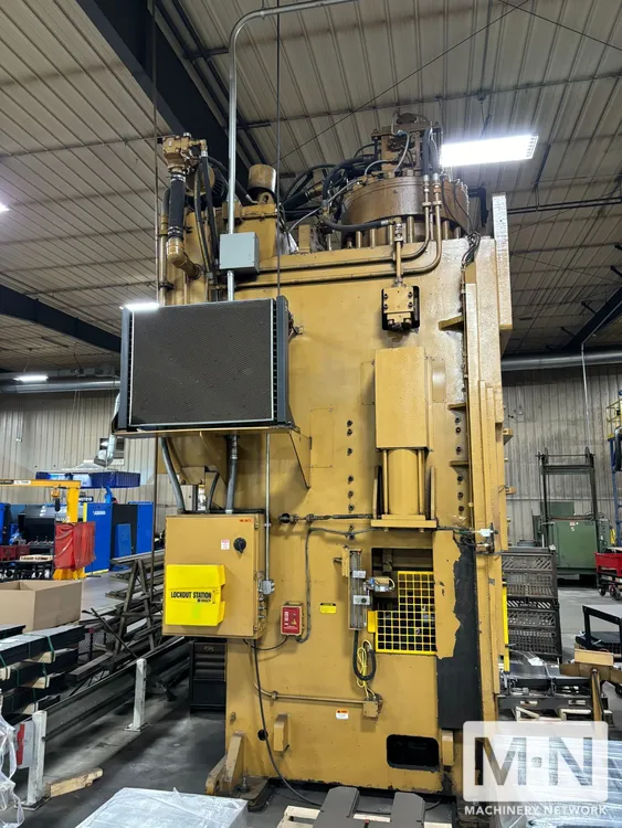 700 Ton Standard Industrial DCSS700 Straight Side Hydraulic Press, 2003 - Remanufactured in 2008