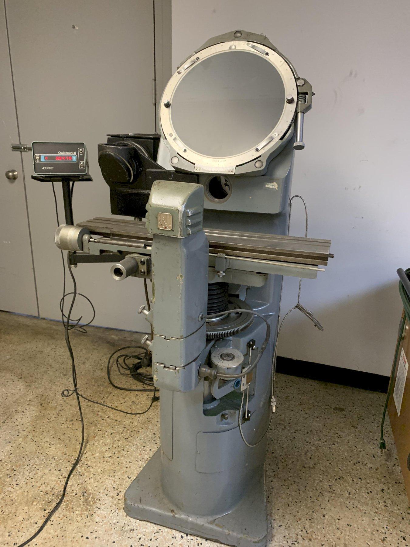 14" Jones & Lamson Model PC-14A Optical Comparator