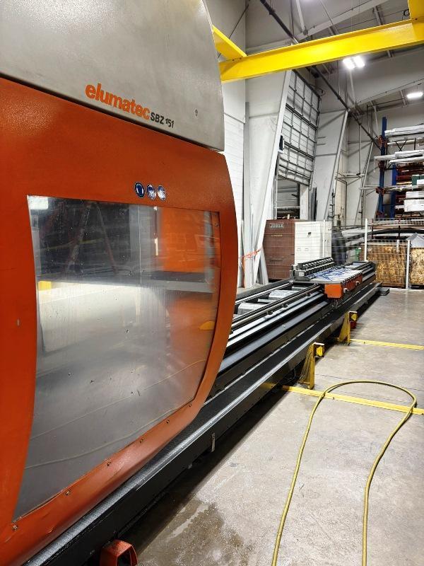 ELUMATEC SBZ 151 5-AXIS CNC PROFILE MACHINING CENTER