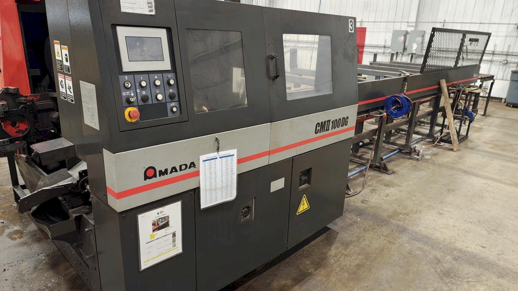 Amada model CM II 100DG High Performance Carbide tipped Cold Saw