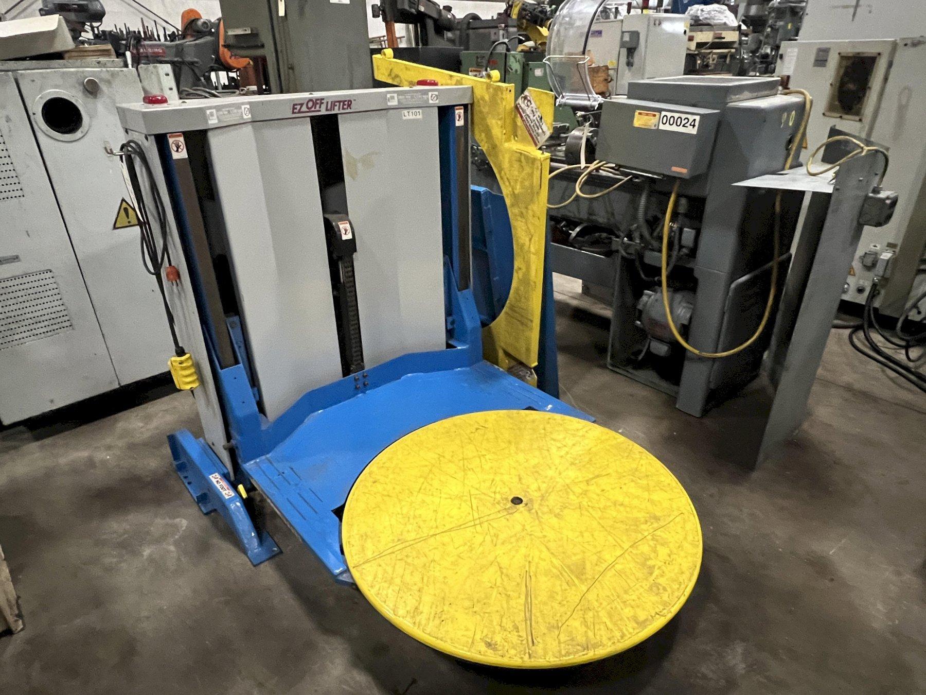 BISHAMON ROTATING PALLET LIFTER, EZ OFF, 2500 LB. CAPACITY, 2009