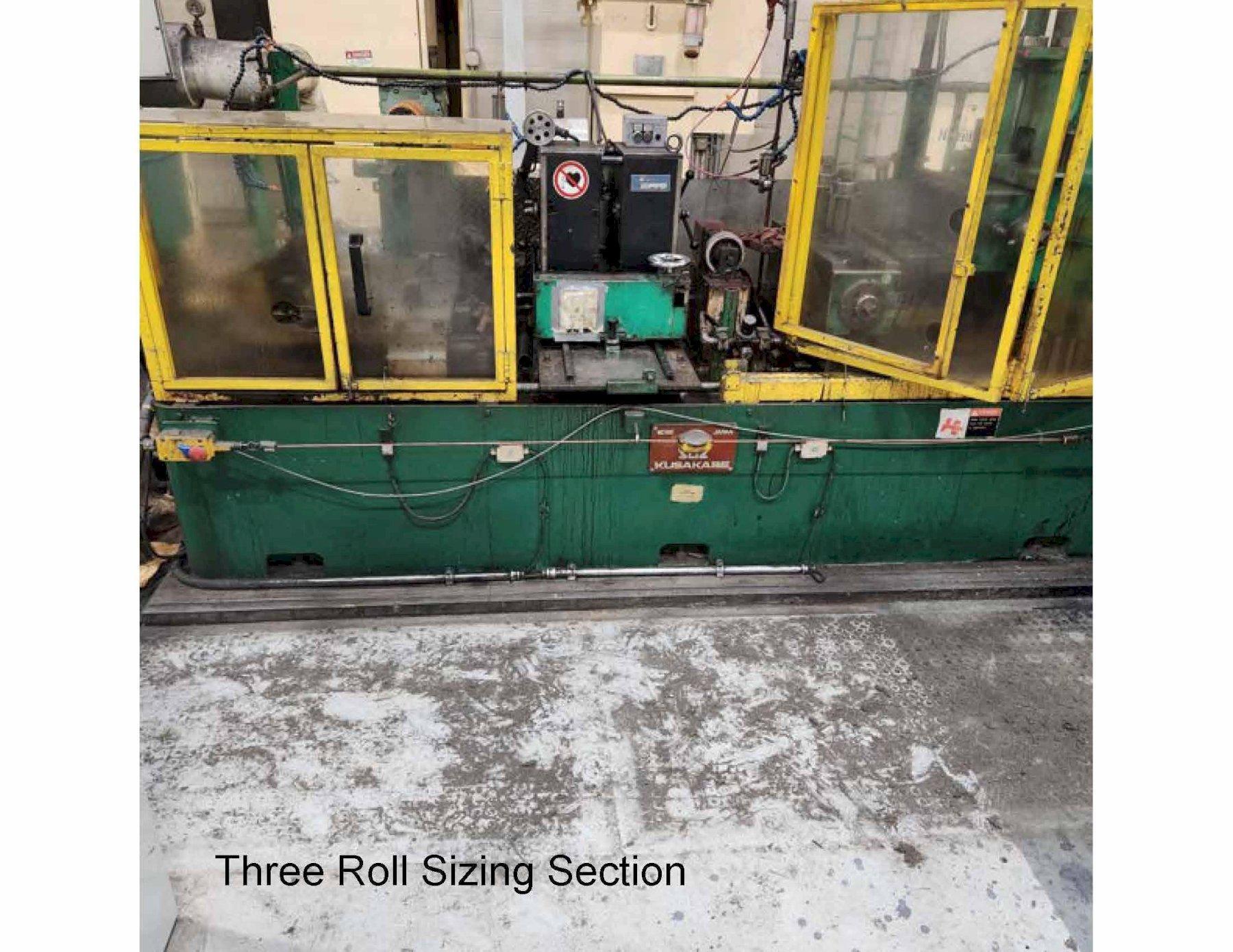 60.5MM KUSAKABE STAINLESS STEEL RAFTED LASER TUBE MILL