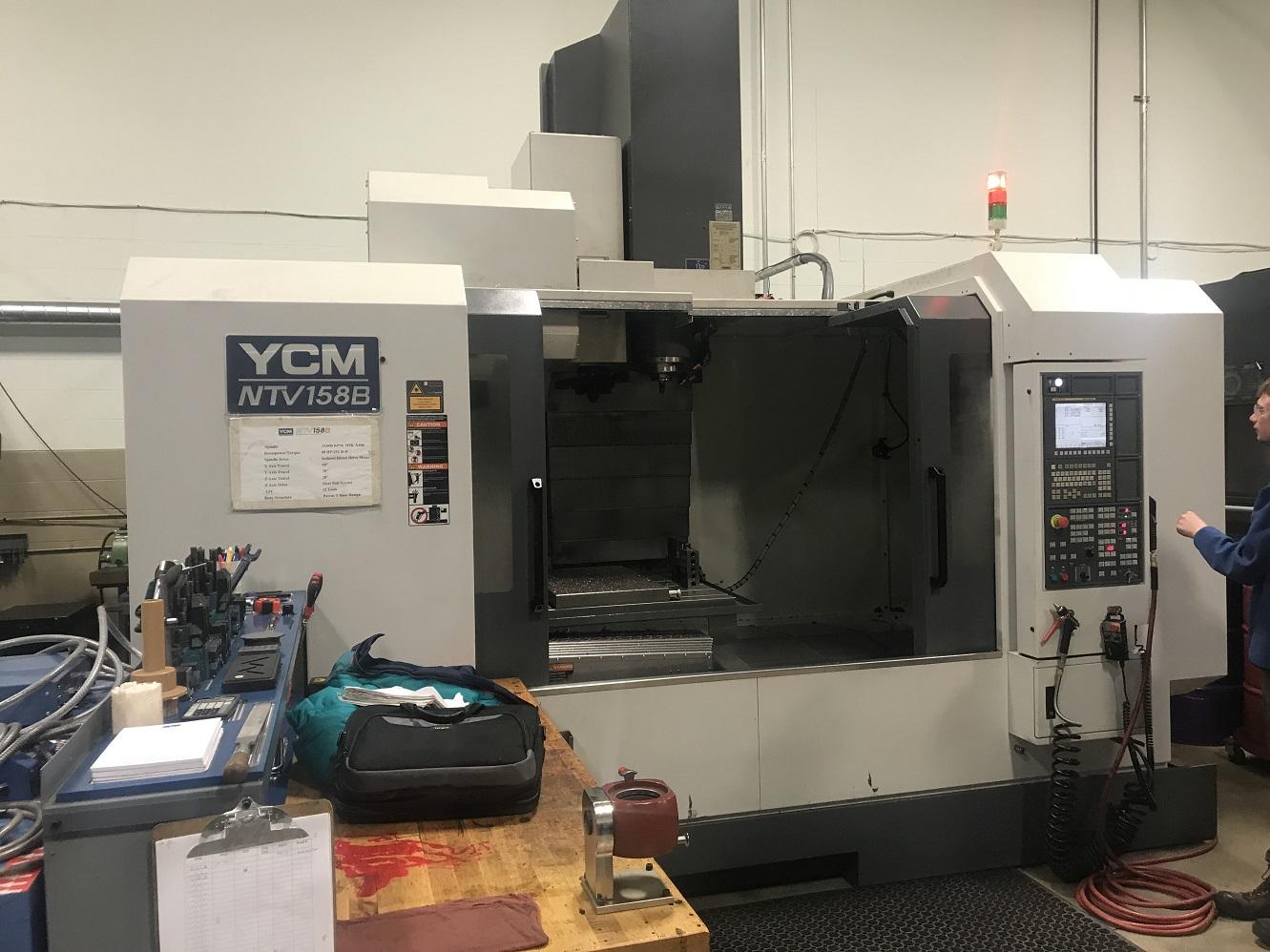 YCM NTV158B CNC Vertical Machining Center, Fanuc 31iM, 59