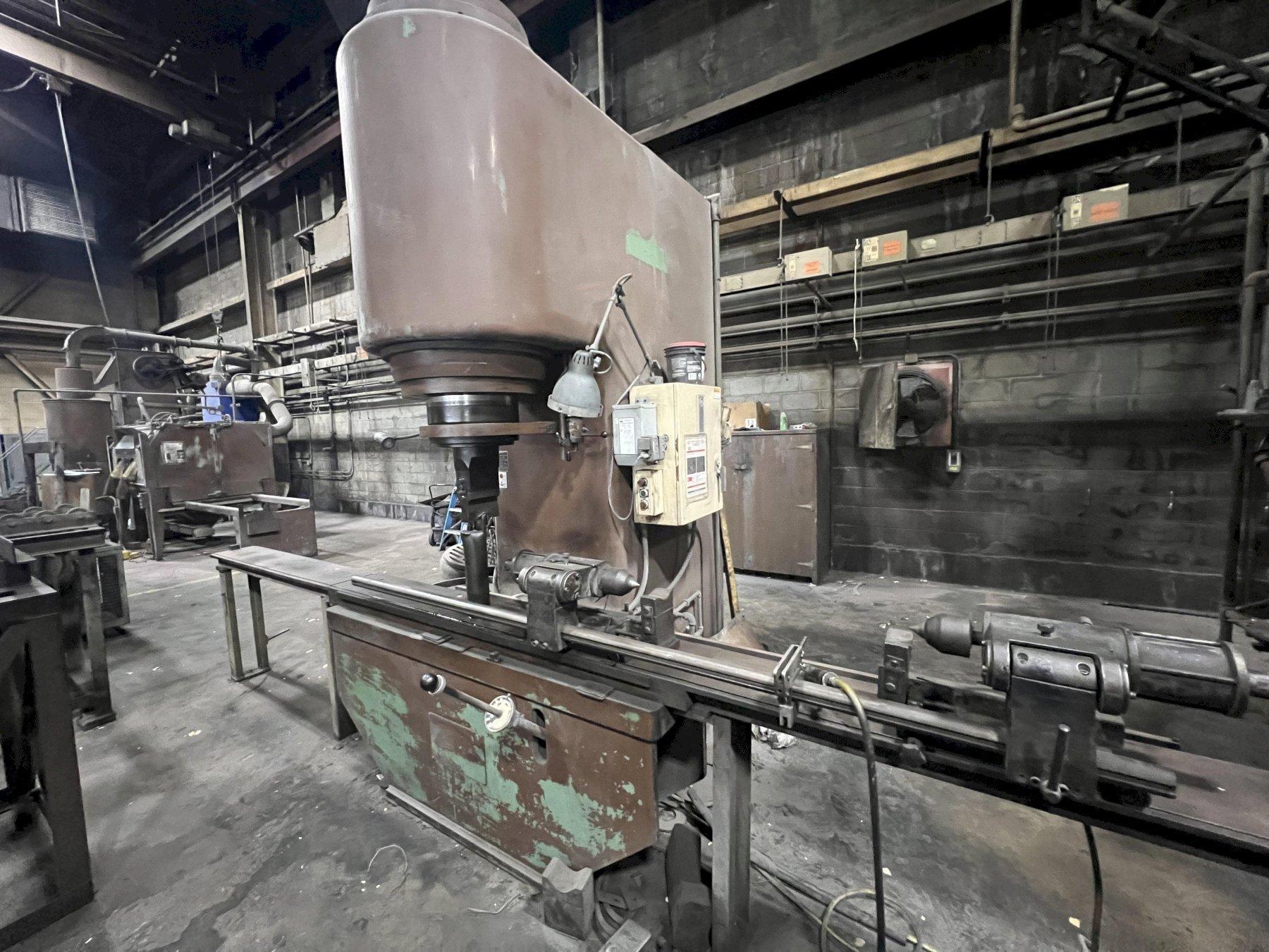 250 TON EITEL STRAIGHTENING PRESS MODEL RP-250 WITH CENTER TYPE ROLLER SUPPORT