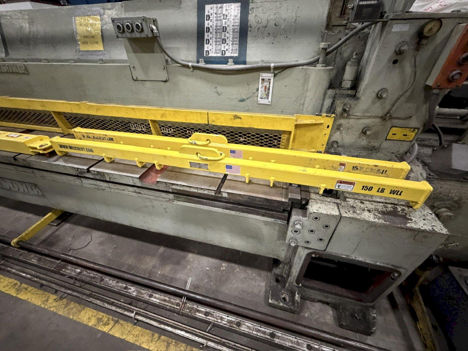 2 Wiscolift 150 lbs x 79" lifting beams with multilple lifting points