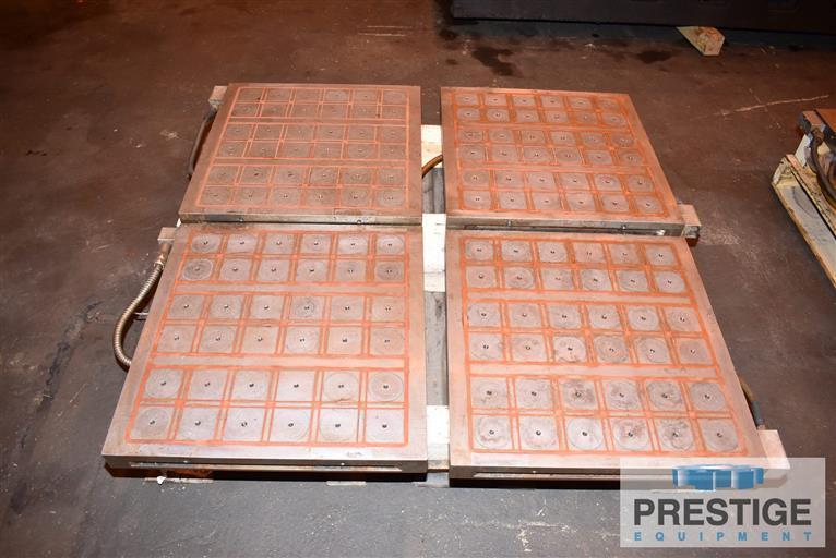 Magnetic Tables, Technomagnete,  22.75" x 24" x 2" , Matched 8-Available