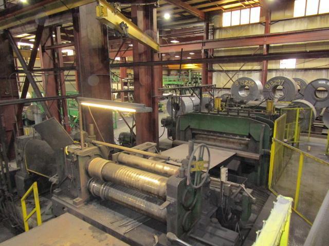 60” x .375” x 40,000# Seco Slitting Line Components