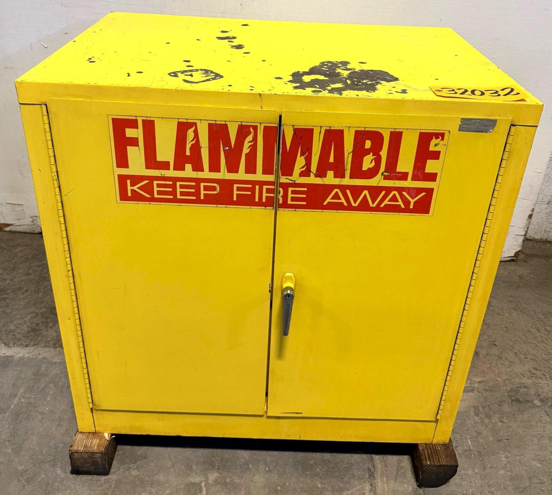 Lab Safety Flammable Storage Cabinet Model 2443, 30 Gallons, 43″W x 18″D x 44″H