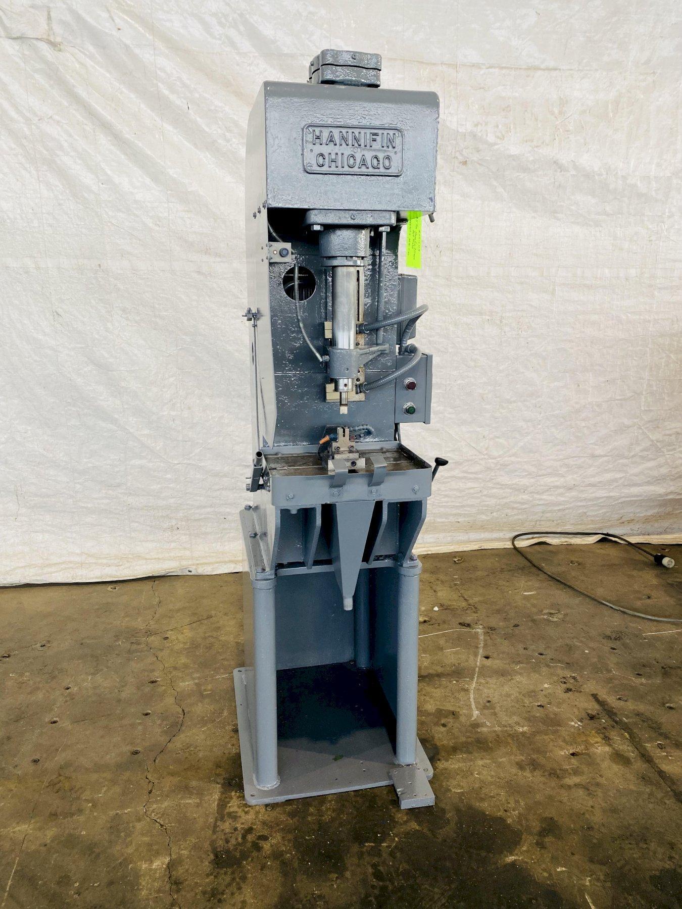 15 TON HANNIFIN #F-50 HYDRAULIC PRESS. STOCK # 0512119