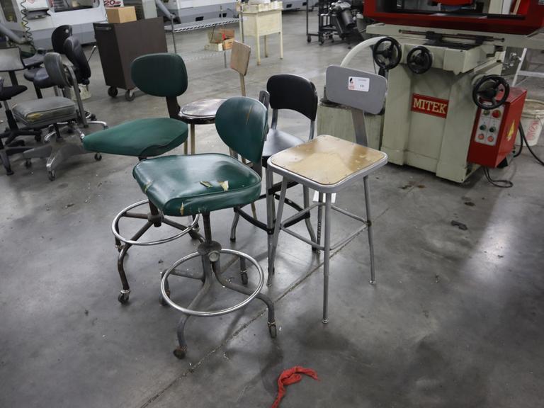 Shop Stools (5)- Auction Item