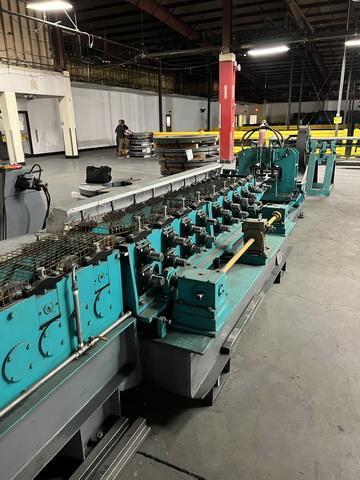 Rectangle Tube Rollform Line for Pallet Racking