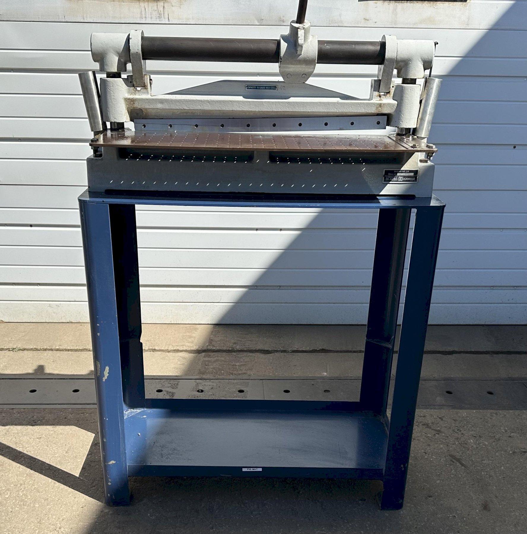 24" 16 Gauge DI-ACRO Hand Shear