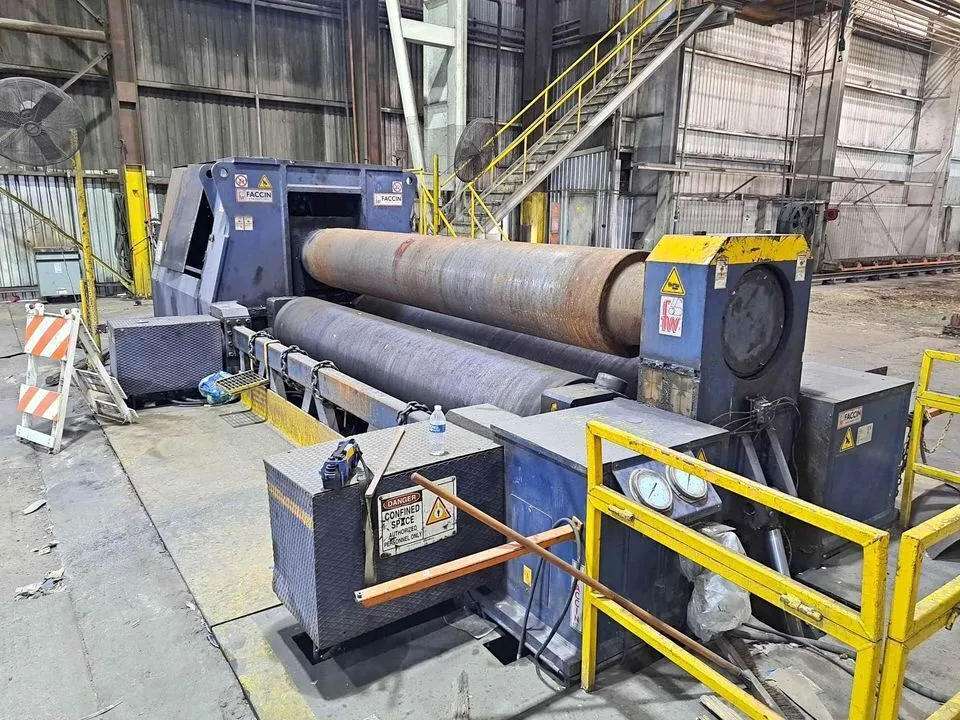 3" x 13' FACCIN MODEL HAV 4072 PLATE ROLL