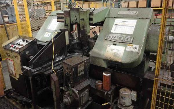 12-1/2" X 12-1/2" DAITO MODEL GA320W HORIZONTAL BANDSAW: STOCK #63825