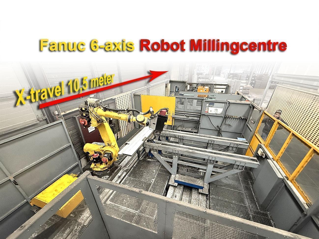 Fanuc Milling Robot - X: 10 500 / Y: 3045 / Z: 3500 mm CNC