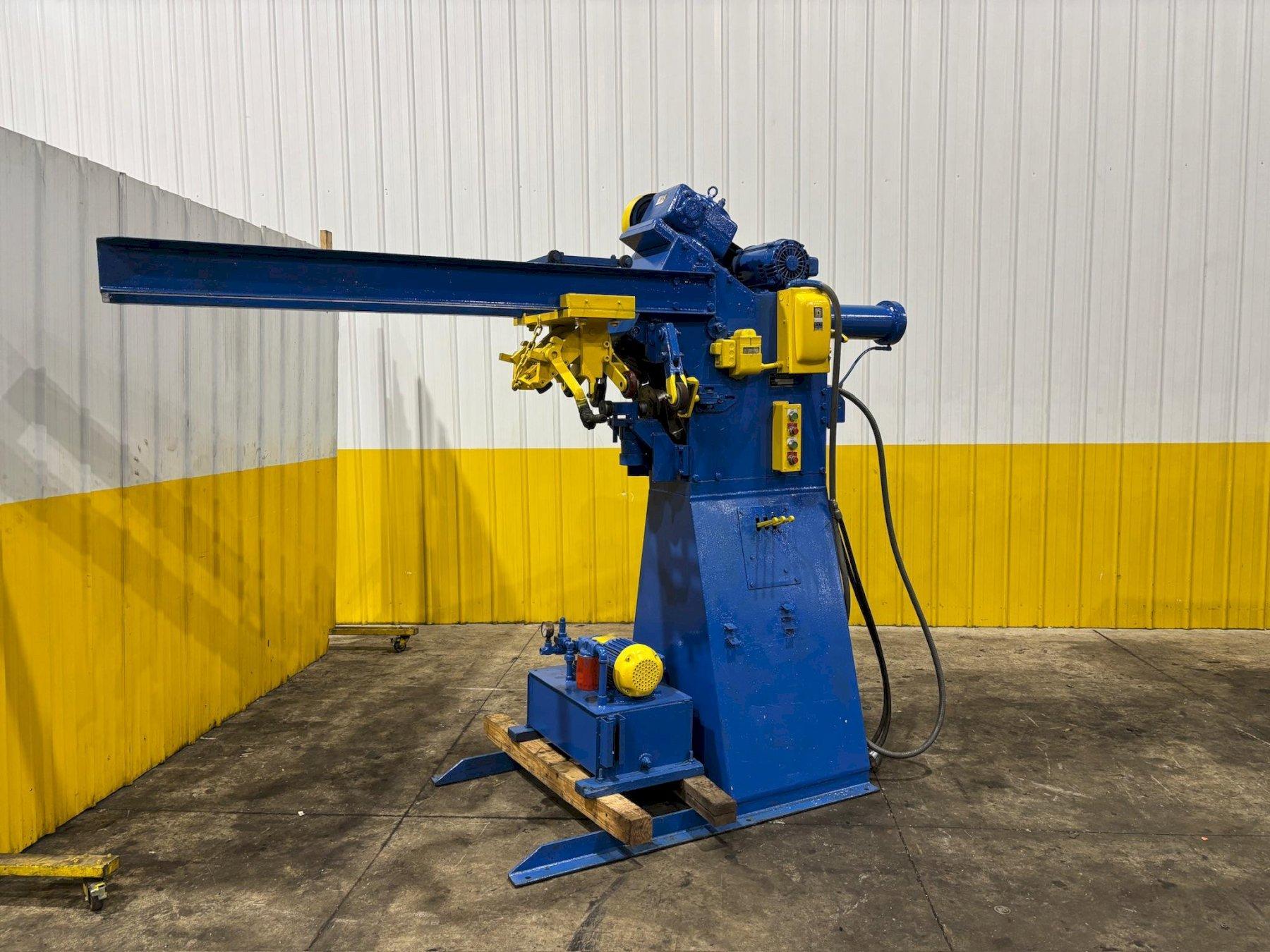 1/4" CAPACITY BLUE VALLEY MODEL #FLANGER-T-588 FLANGING MACHINE: YOBRO #24453