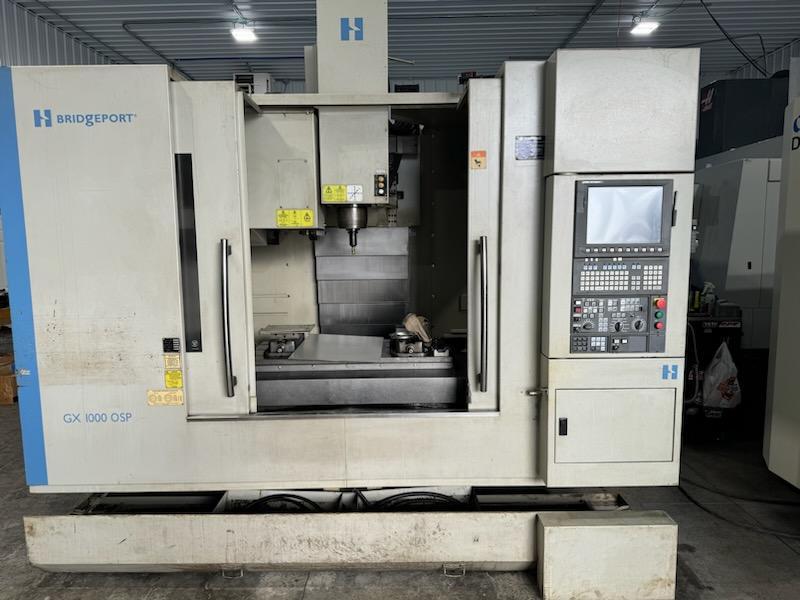 (1) PREOWNED BRIDGEPORT VERTICAL MILLING CENTER, MODEL #: GX 1000 OSP