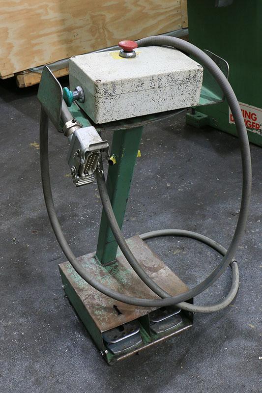 150 Ton x 10 ft LVD Hydraulic Press Brake Model 150JS10 w/ Dynabend Single Axis CNC Back Gauge