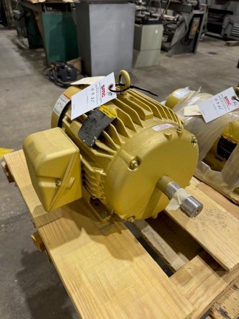 1 - NEW 7.5 HP BALDOR MOTOR, MODEL #: EM3770T, S/N: F2001245914
