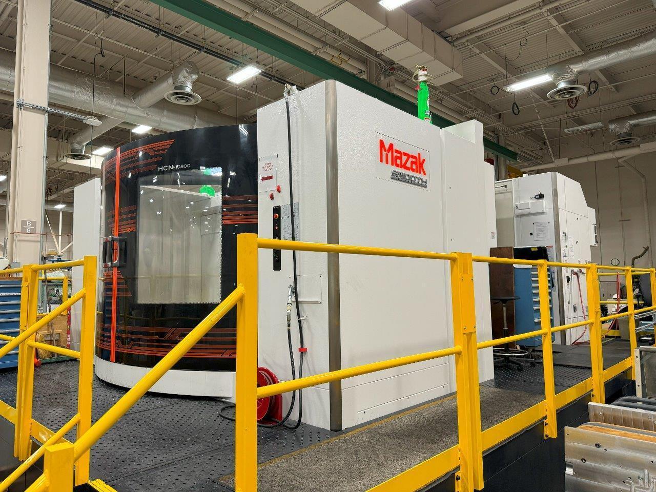 2017 MAZAK HCN 10800 CNC HMC, 582 SPINDLE HOURS
