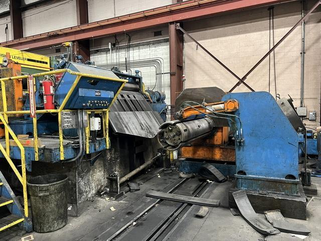 72" x .187" x 25,000# Herr Voss / B&K Cut-To-Length Line