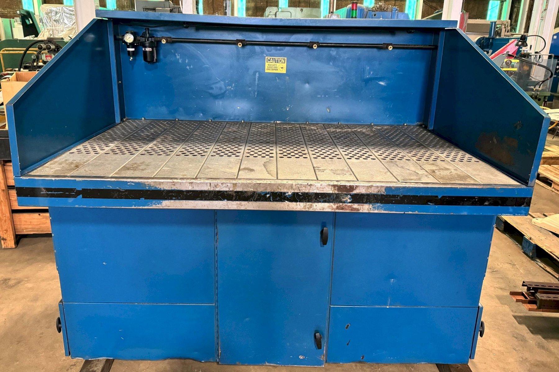 Torit Downdraft Table DB-3000, 3000 CFM, , Cartridge Type Filters, 5 HP