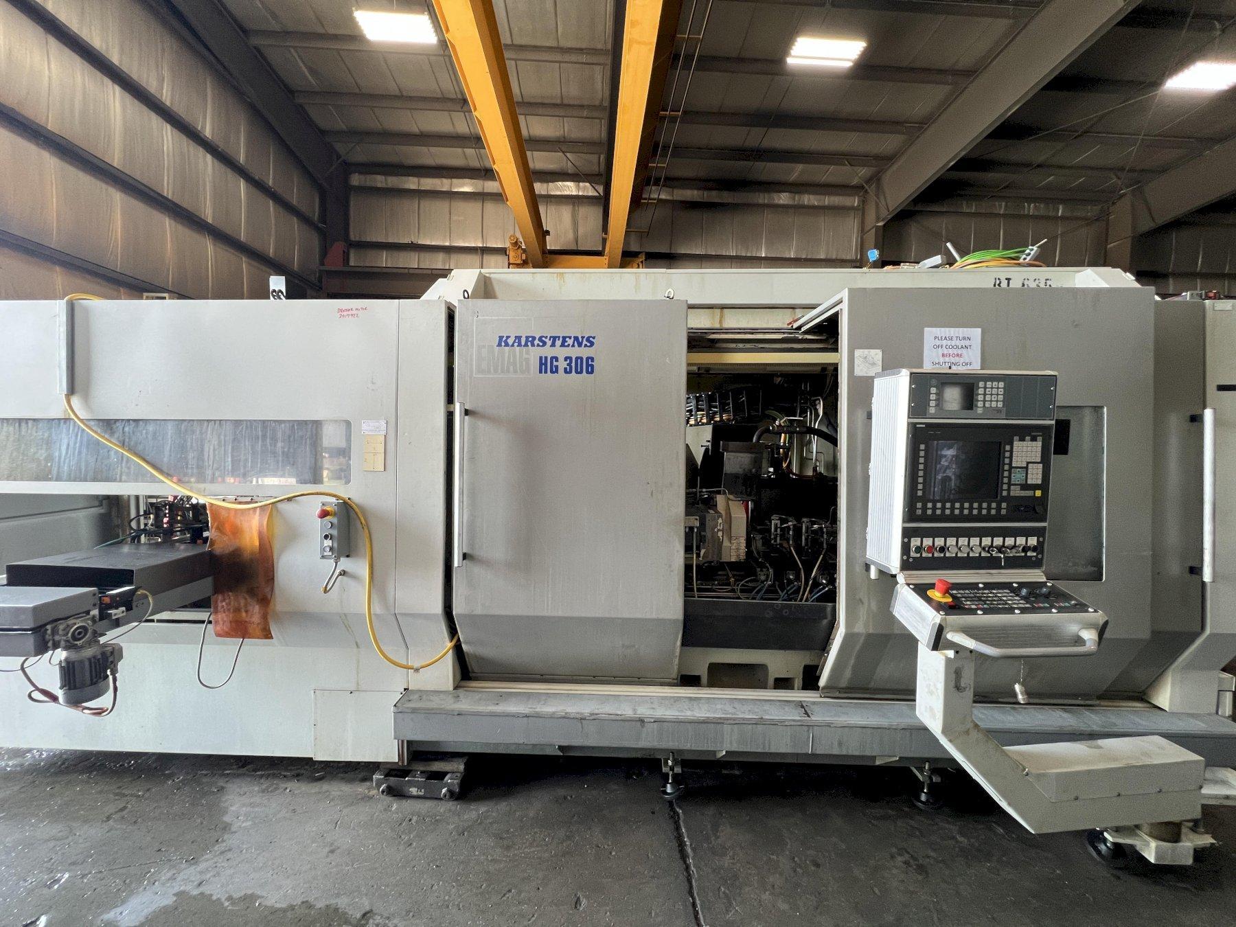 EMAG KARSTENS CNC EXTERNAL GRINDER, MODEL HG306, 2004