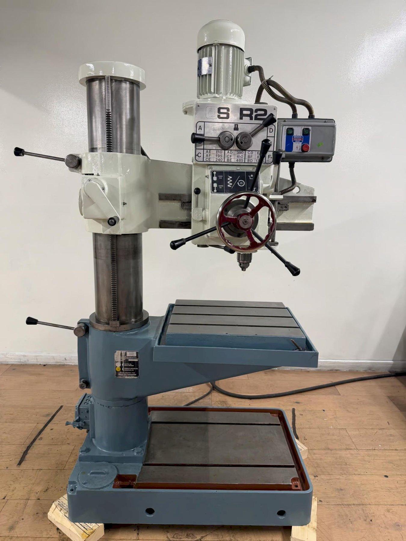 1 - PREOWNED QUALTERS & SMITH RADIAL DRILL, MODEL #: QS R2, S/N: 690