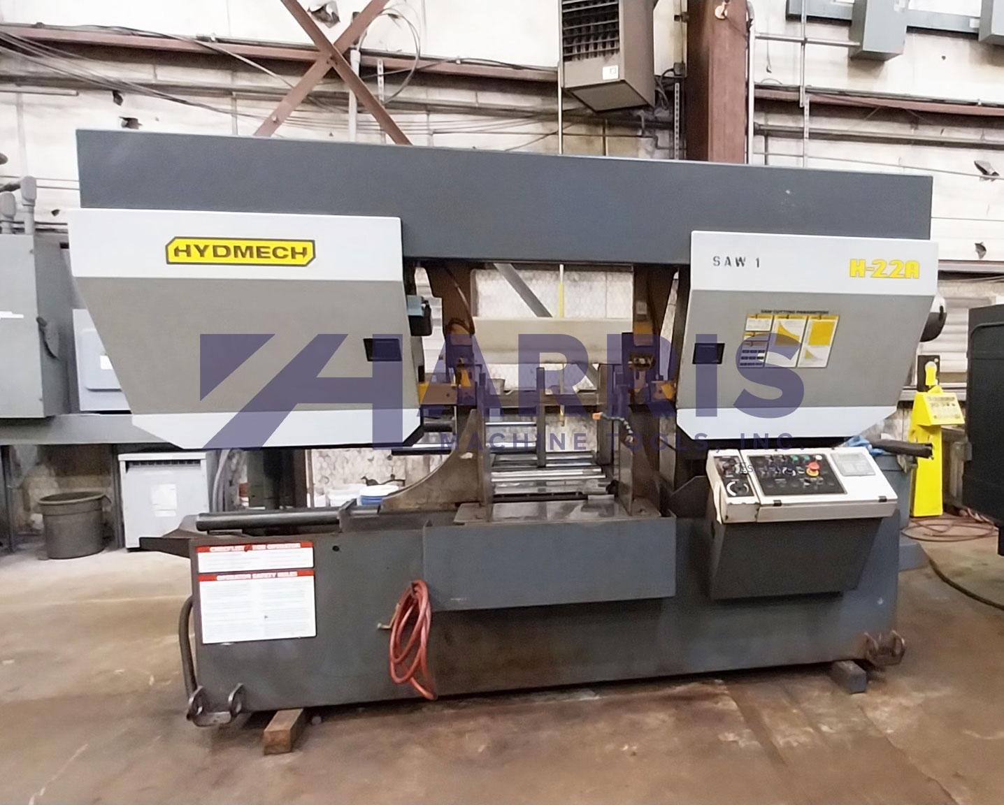 Used, HYDMECH H-22A Horizontal Band Saw, 22" x 22" capacity